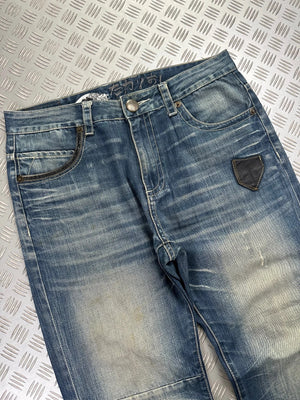 Vintage Big Train Y2k Hip Hop Japanese tribal Jeans 2000s