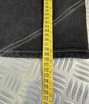 Vintage Hip Hop Denim y2k Baggy Jeans 2000s handmade
