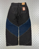 Vintage Hip Hop Denim y2k Baggy Jeans 2000s handmade