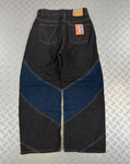 Vintage Hip Hop Denim y2k Baggy Jeans 2000s handmade