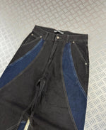 Vintage Hip Hop Denim y2k Baggy Jeans 2000s handmade