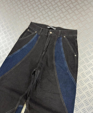 Vintage Hip Hop Denim y2k Baggy Jeans 2000s handmade