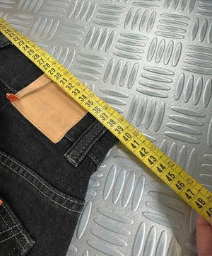 Vintage Hip Hop Denim y2k Baggy Jeans 2000s handmade
