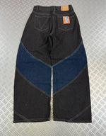 Vintage Hip Hop Denim y2k Baggy Jeans 2000s handmade