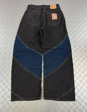 Vintage Hip Hop Denim y2k Baggy Jeans 2000s handmade