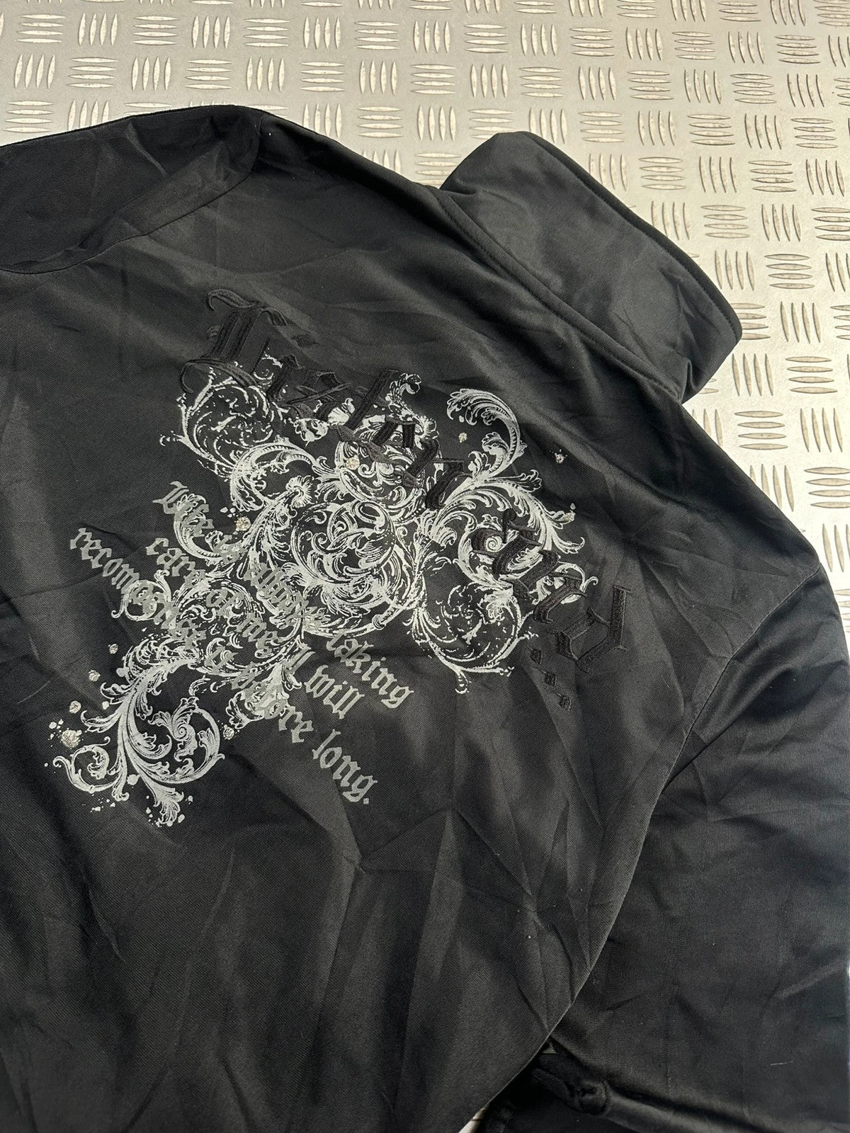 Vintage Semantic Design y2k Hip Hop Jacket 2000s