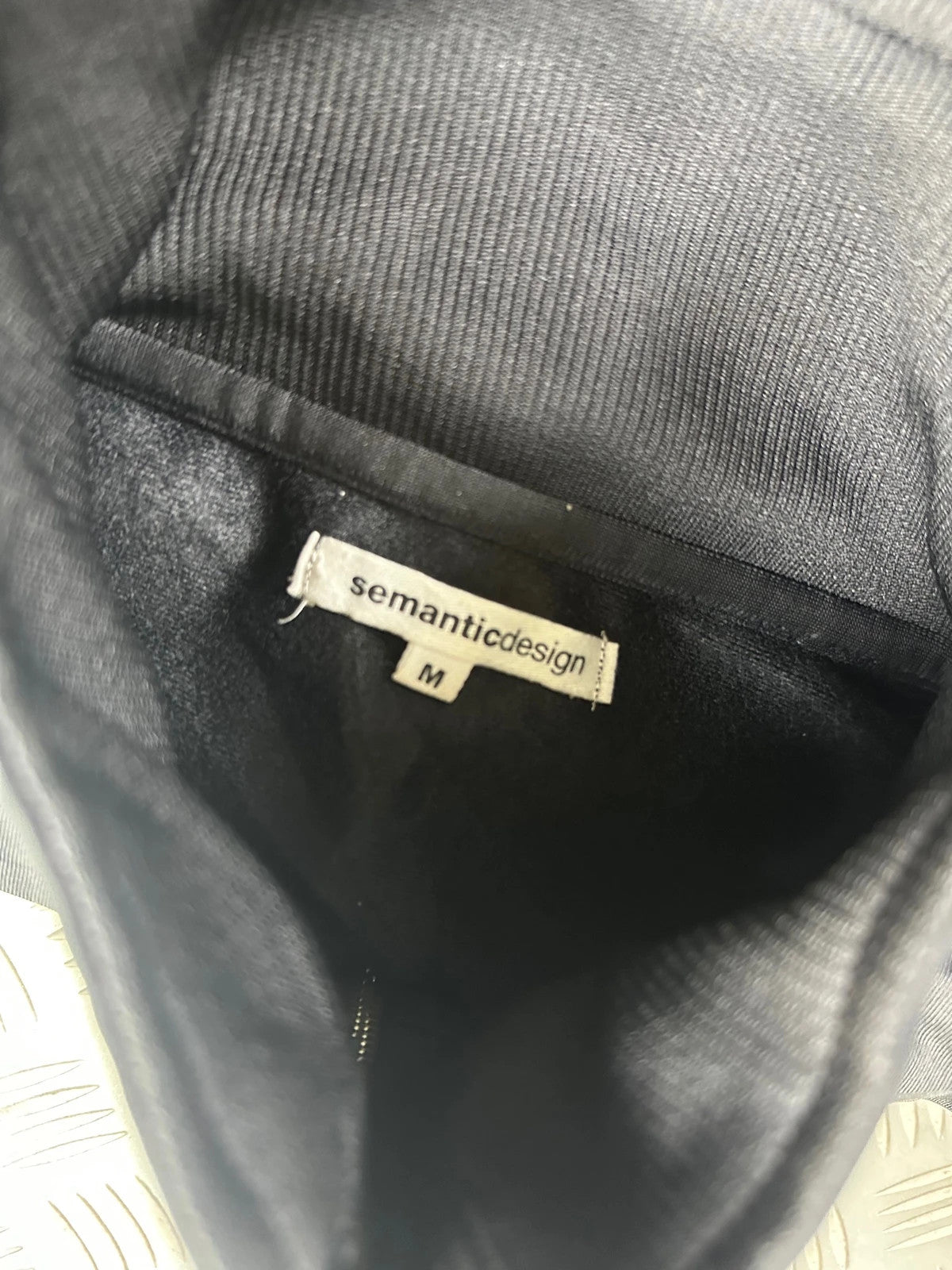 Vintage Semantic Design y2k Hip Hop Jacket 2000s