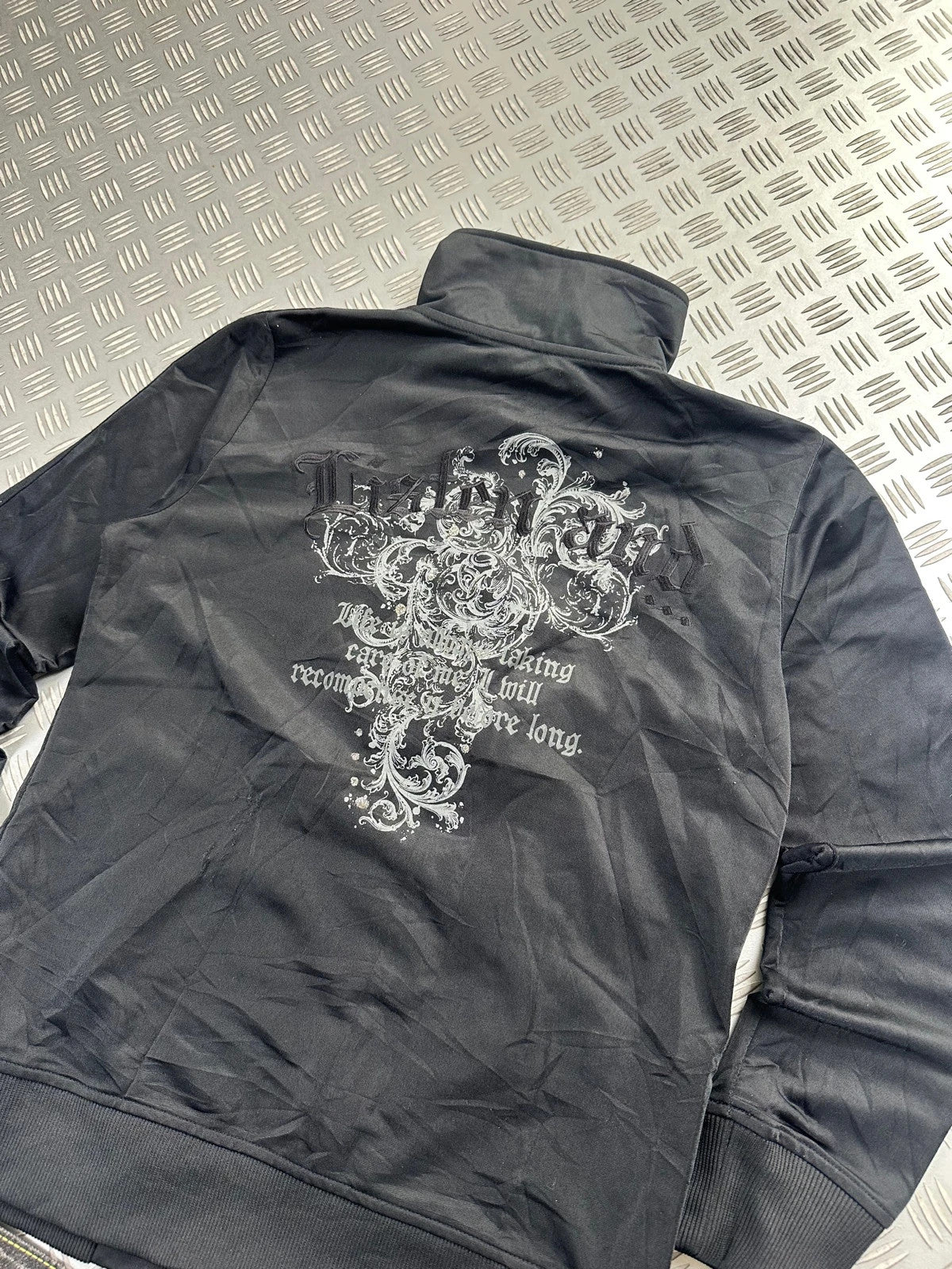 Vintage Semantic Design y2k Hip Hop Jacket 2000s