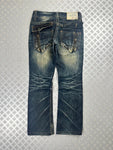 Vintage Flared y2k Japanese Boot cut jeans 2000s