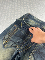 Vintage Flared y2k Japanese Boot cut jeans 2000s