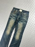 Vintage Flared y2k Japanese Boot cut jeans 2000s