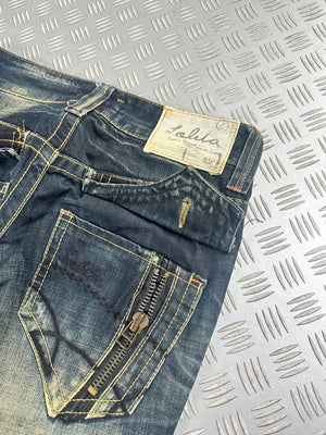 Vintage Flared y2k Japanese Boot cut jeans 2000s
