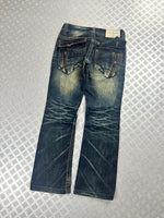Vintage Flared y2k Japanese Boot cut jeans 2000s