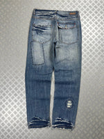 Vintage Hip Hop y2k Denim Japanese Jeans 2000s