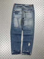 Vintage Hip Hop y2k Denim Japanese Jeans 2000s