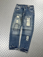 Vintage Hip Hop y2k Denim Japanese Jeans 2000s