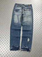 Vintage Hip Hop y2k Denim Japanese Jeans 2000s