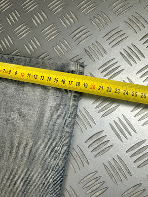 Vintage Faded y2k Japanese Hip Hop Denim Washed Jeans 2000s