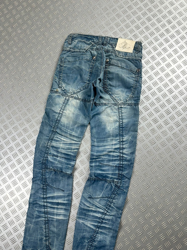Vintage Hip Hop y2k Kosmo Japanese Jeans 2000s rare piece