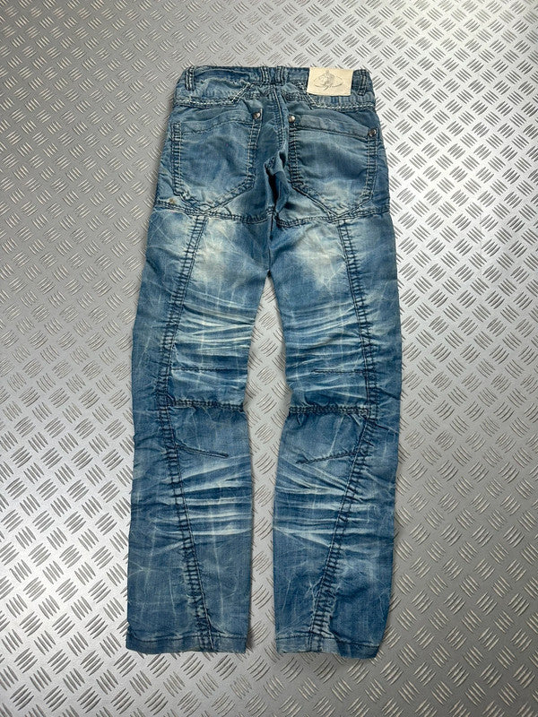 Vintage Hip Hop y2k Kosmo Japanese Jeans 2000s rare piece