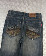 Vintage y2k Flared Japanese Jeans 2000s