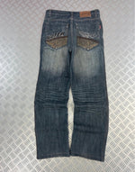 Vintage y2k Flared Japanese Jeans 2000s