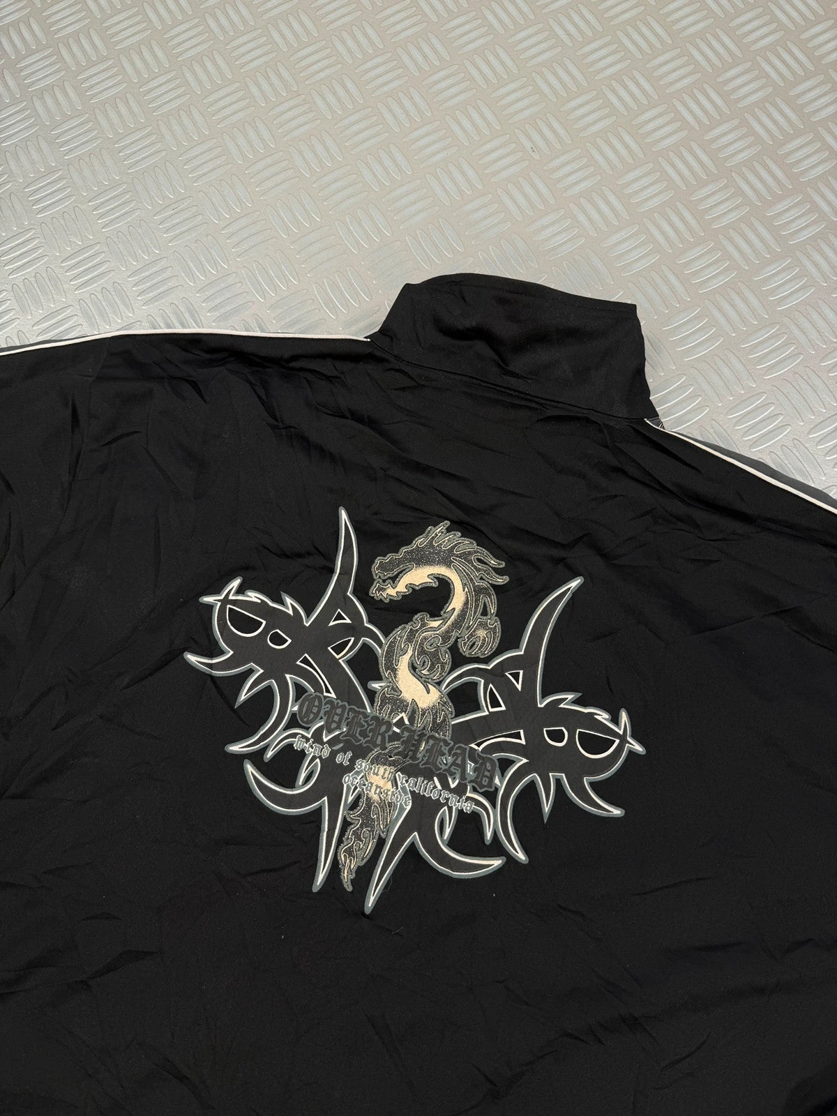 Vintage Tribal Hip Hop y2k Jacket 2000s short