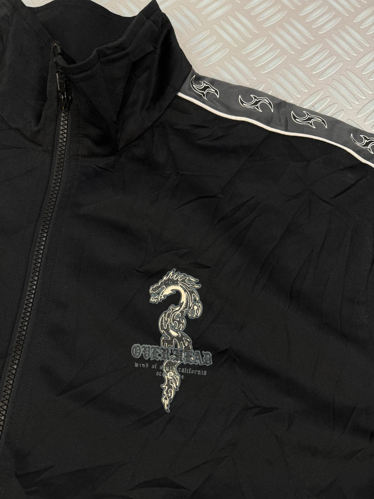 Vintage Tribal Hip Hop y2k Jacket 2000s short