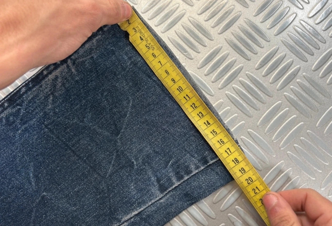 Vintage Hip Hop Y2K Japanese Boot cut Jeans tribal 2000s
