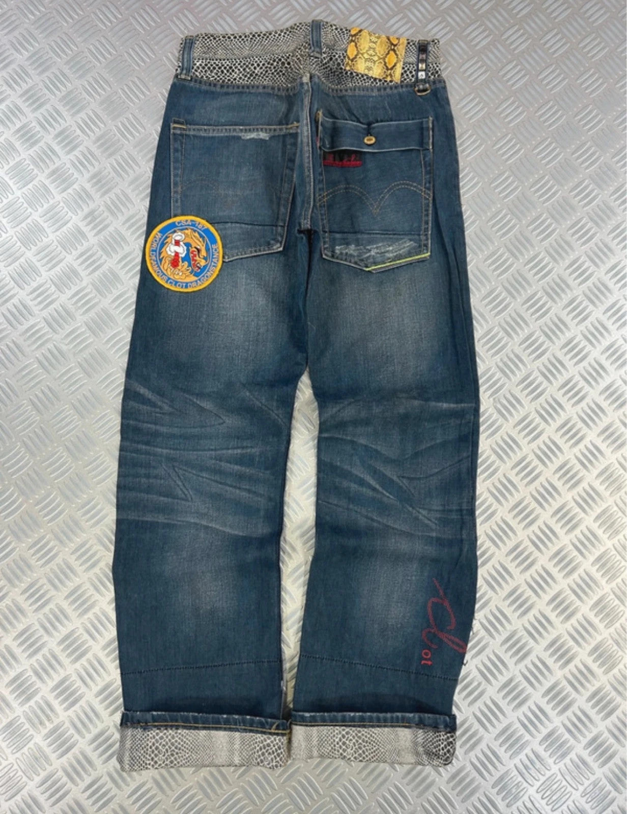 Vintage y2k Japanese jeans 2000s style