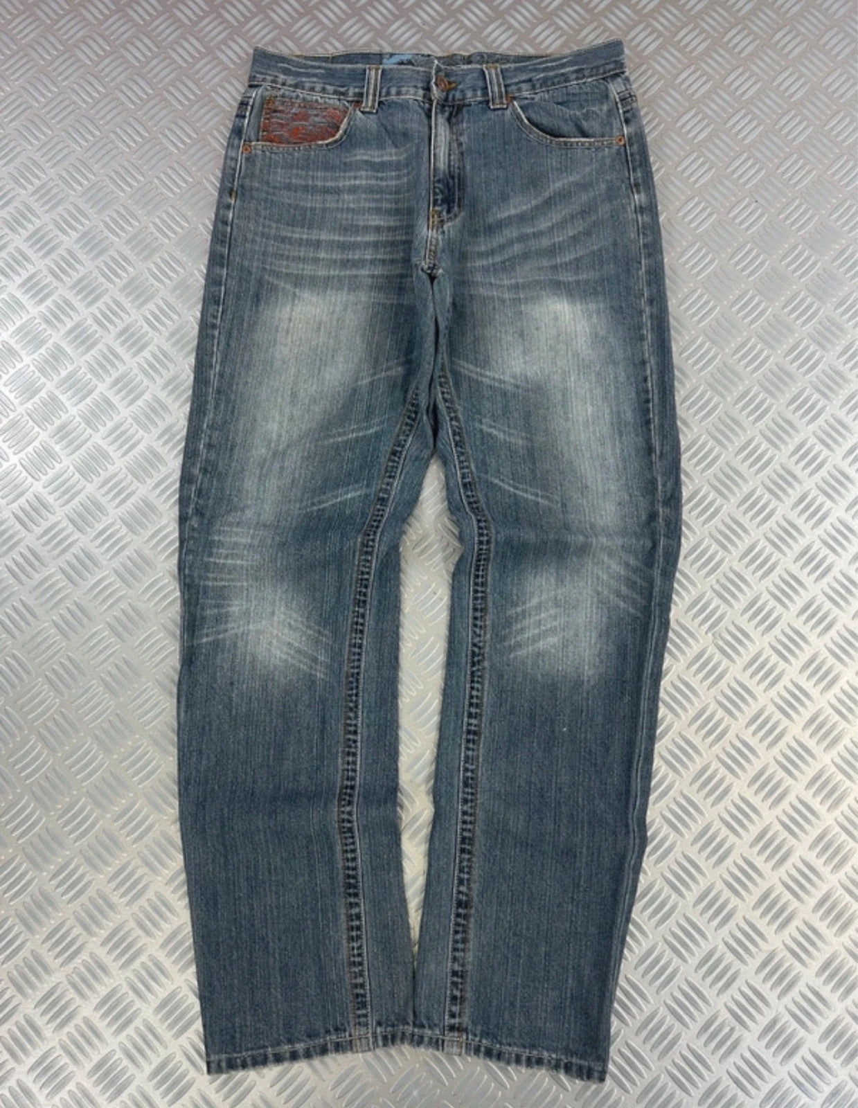 Vintage Tribal y2k japanese jeans 2000s