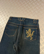Vintage Embroidered hip hop y2k Baggy jeans 2000s