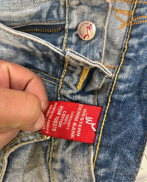 Vintage y2k Hip Hop Japanese Jeans 2000s Faded