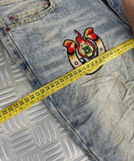 Vintage y2k Hip Hop Japanese Jeans 2000s Faded