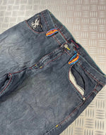 Vintage Red Ape y2k Hip Hop Baggy Jeans 2000s