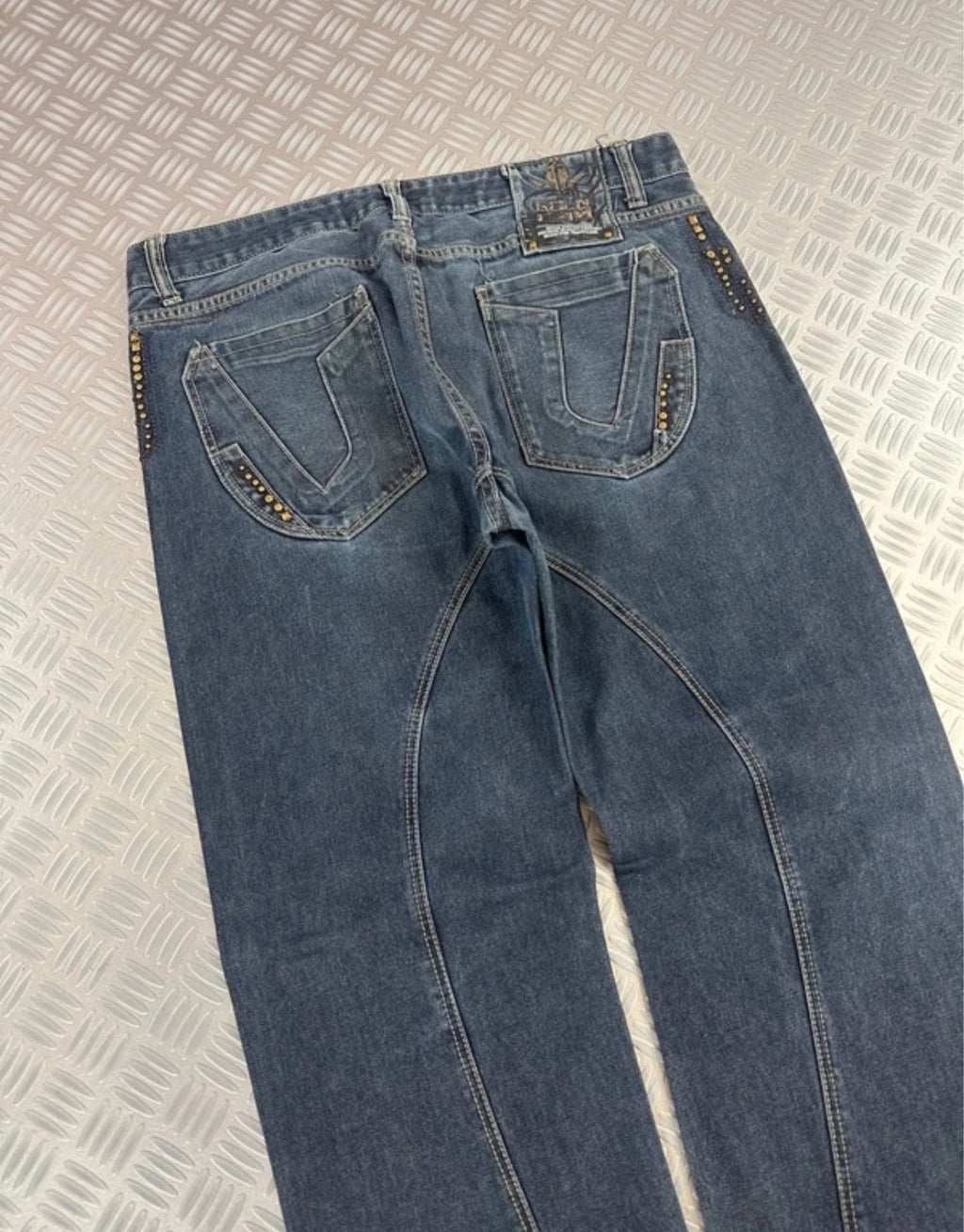 Vintage y2k Hip hop Baggy jeans 2000s