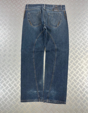 Vintage y2k Hip hop Baggy jeans 2000s