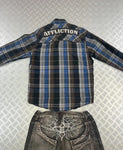 Vintage y2k Hip Hop Affliction Shirt 2000s rare