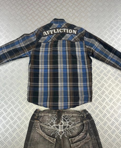 Vintage y2k Hip Hop Affliction Shirt 2000s rare