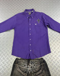 Vintage Cross tribal y2k Shirt affliction style 00s