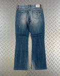 Vintage y2k Japanese Boot cut Jeans 2000s Blau M