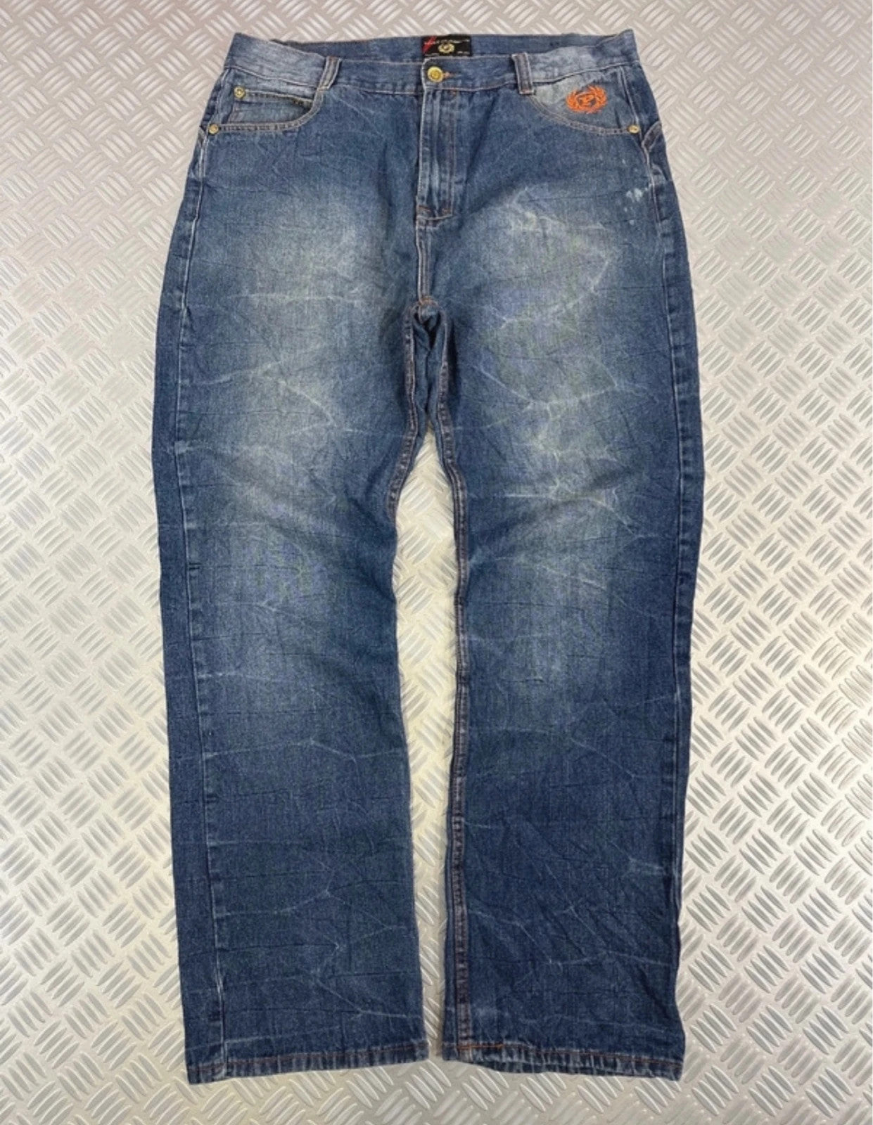 Vintage Phat Farm Original y2k Hip Hop Baggy Denim Jeans 00s
