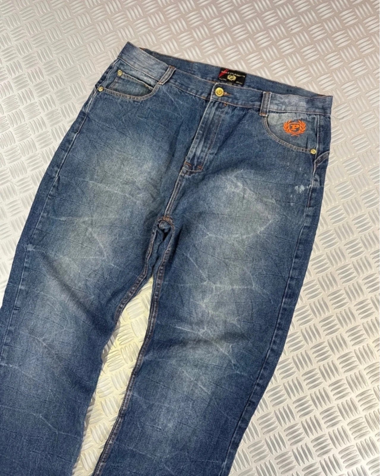 Vintage Phat Farm Original y2k Hip Hop Baggy Denim Jeans 00s