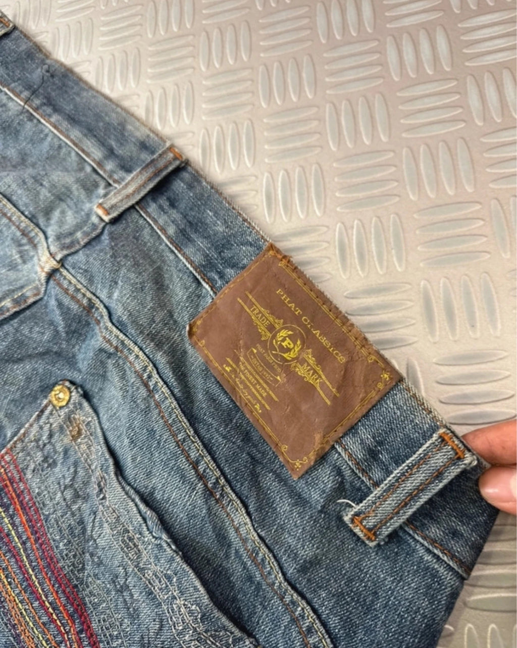 Vintage Phat Farm Original y2k Hip Hop Baggy Denim Jeans 00s
