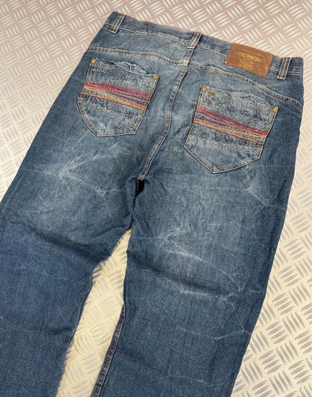 Vintage Phat Farm Original y2k Hip Hop Baggy Denim Jeans 00s