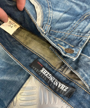 Vintage Flared y2k Hip Hop Japanese Jeans 2000s style