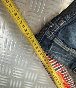 Vintage Tough y2k Flared Hip Hop Japanese Denim Jeans 2000s rare collection