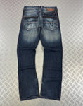 Vintage Tough y2k Flared Hip Hop Japanese Denim Jeans 2000s rare collection