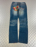 Vintage Y2k Hip Hop Japanese Flared Jeans multipocket 2000s