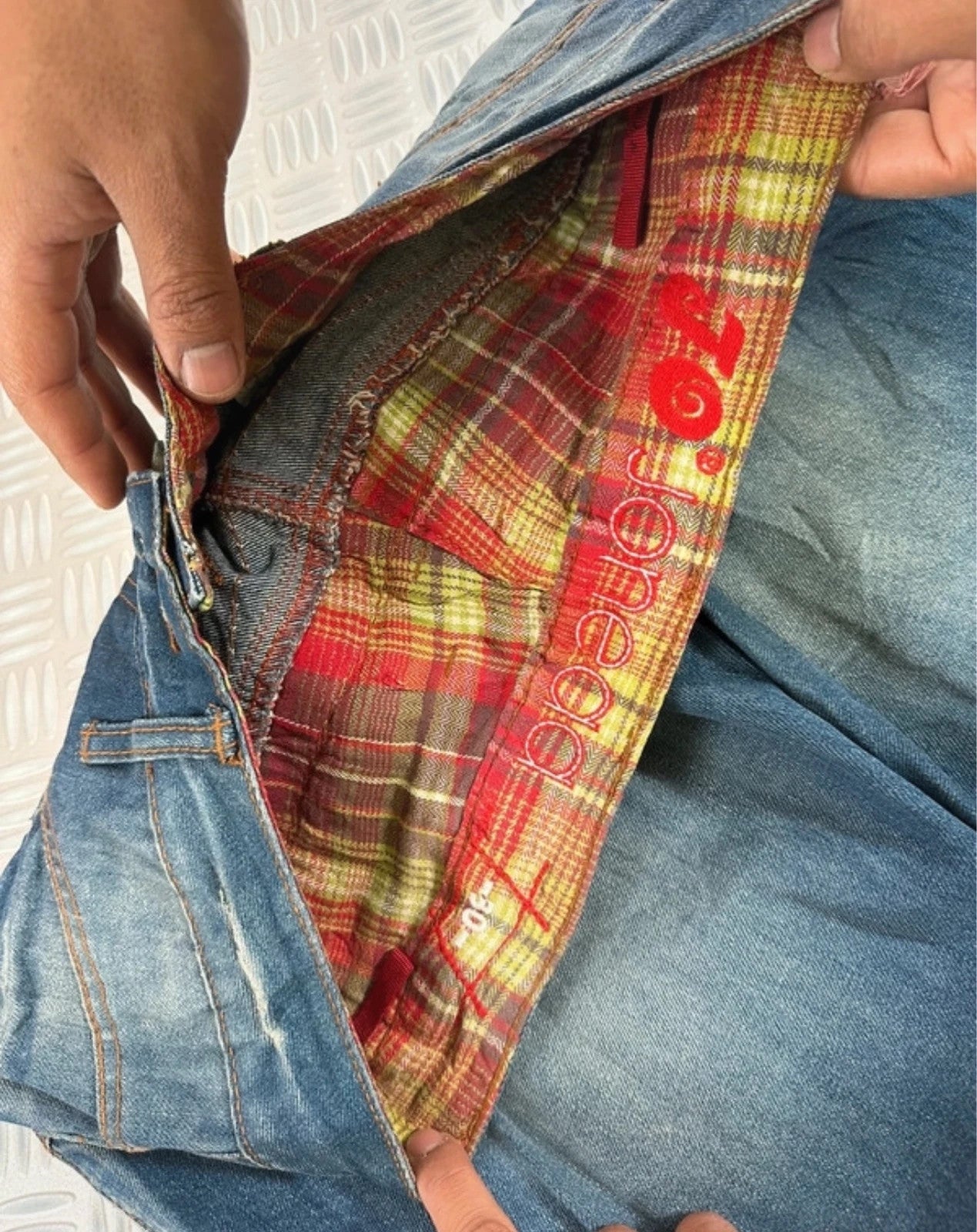 Vintage Y2k Hip Hop Japanese Flared Jeans multipocket 2000s